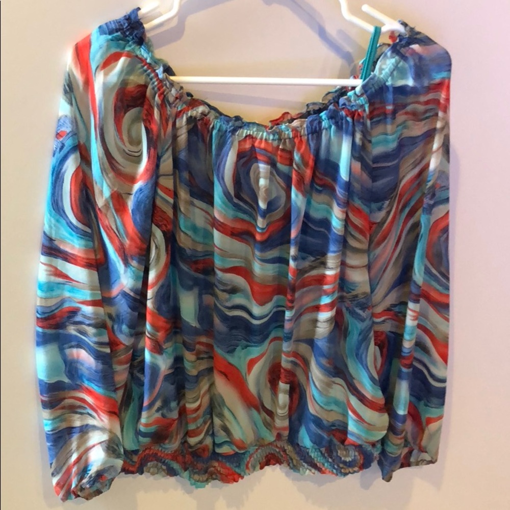 Beautiful sheer blouse HALO 😇